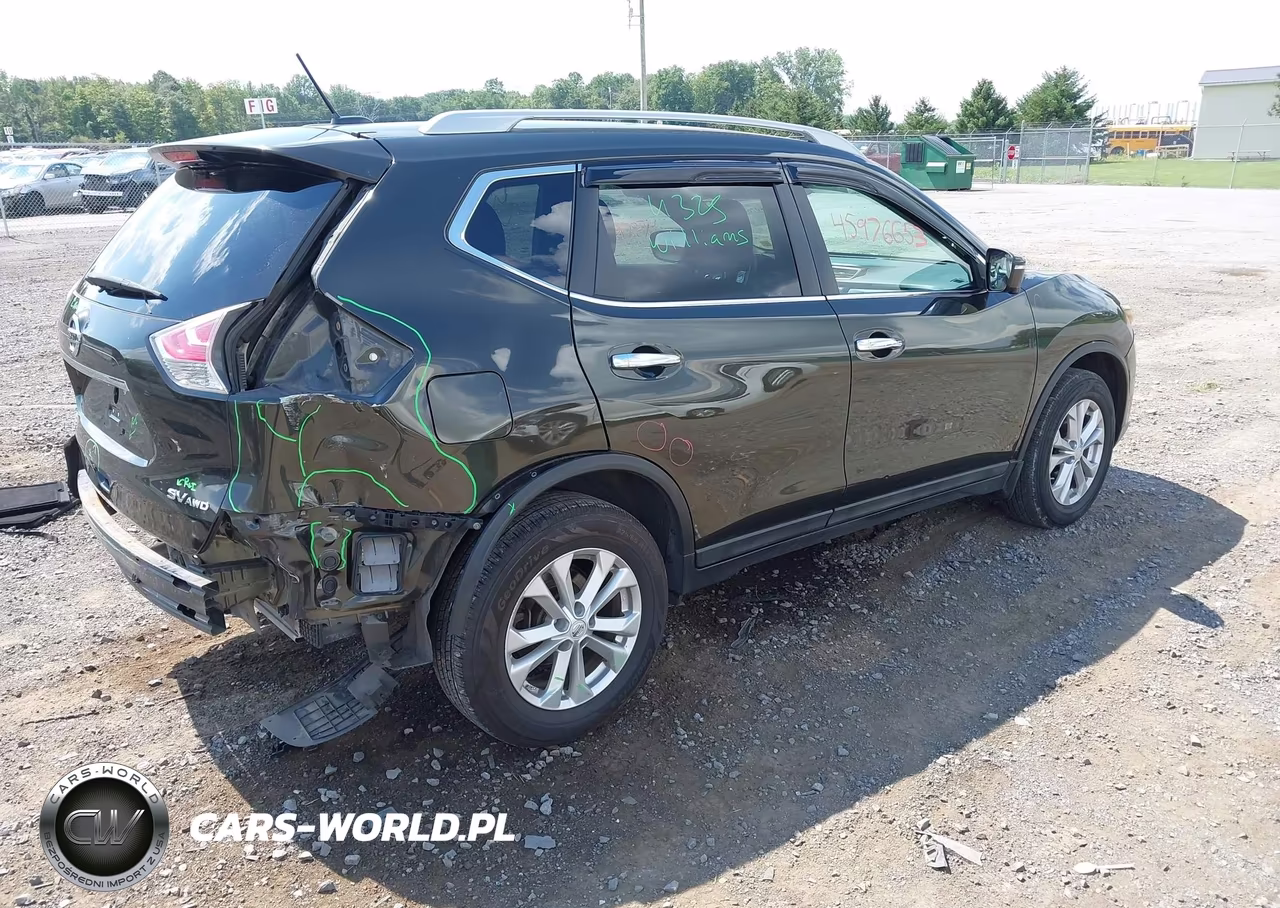 2015 Nissan Rogue Sv VIN:5N1AT2MV3FC877811 - 4