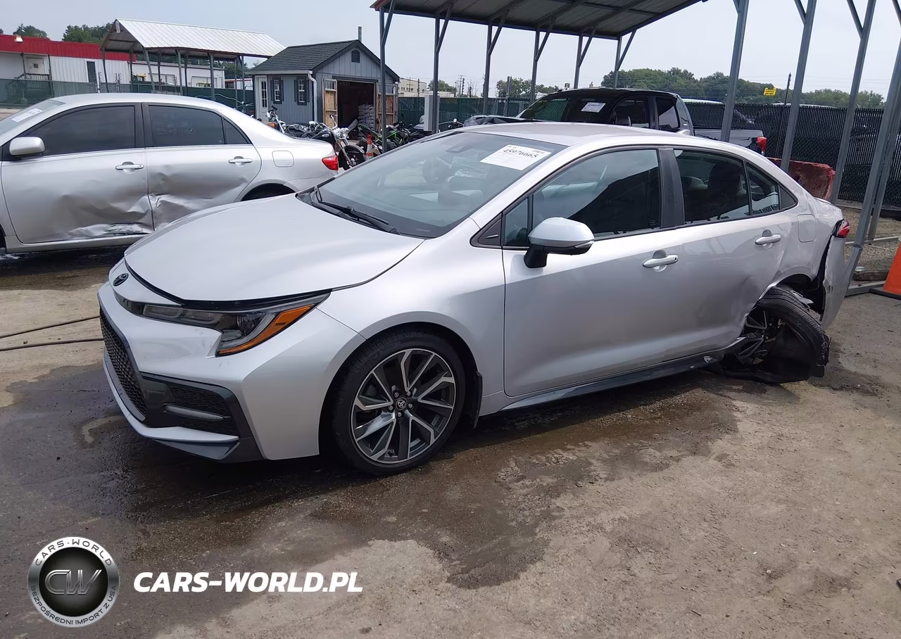 2021 Toyota Corolla Se VIN:5YFS4MCE1MP062806 - 2