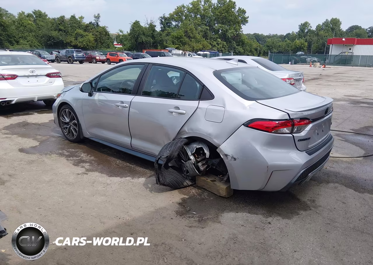2021 Toyota Corolla Se VIN:5YFS4MCE1MP062806 - 3