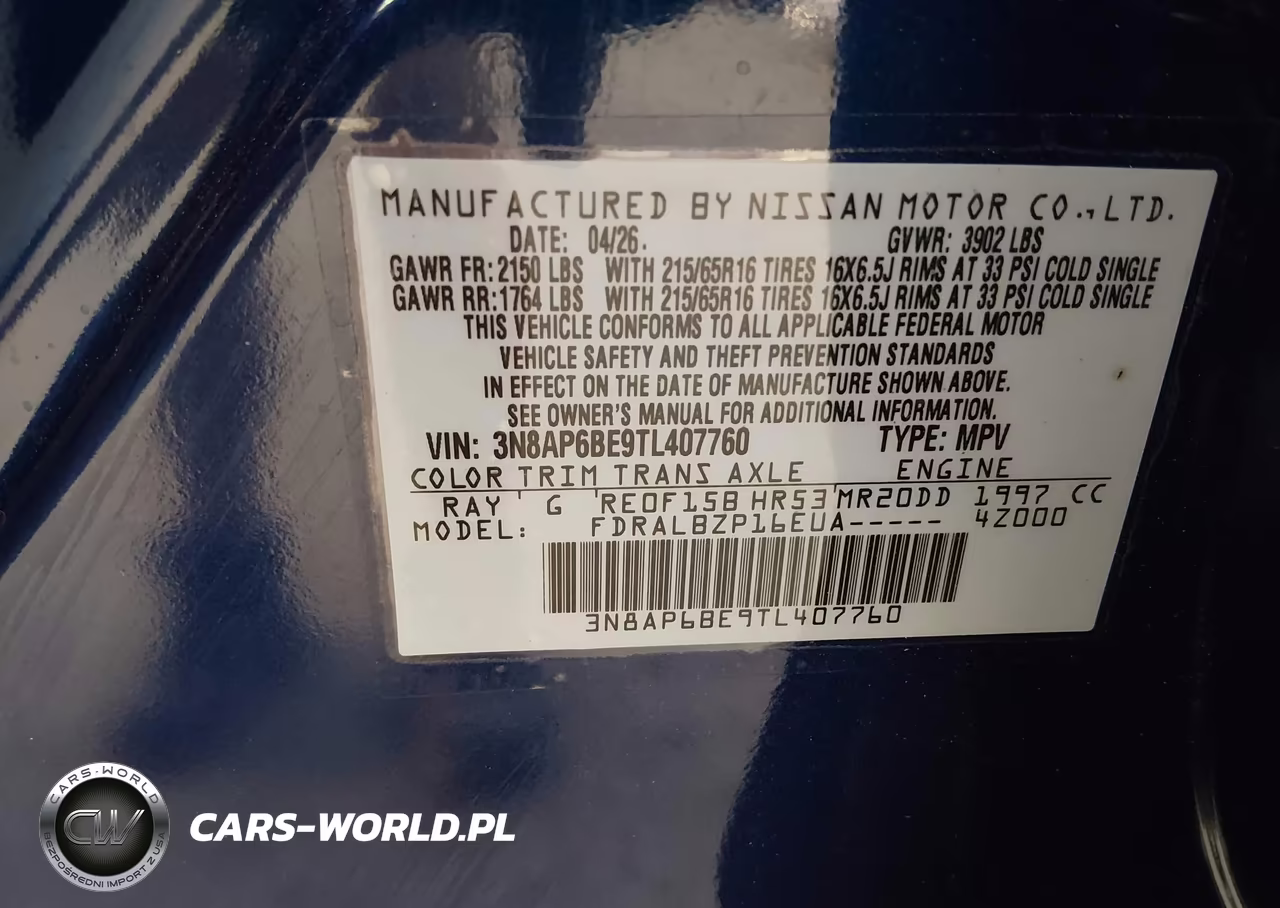 2026 Nissan Kicks S VIN:3N8AP6BE9TL407760 - 9