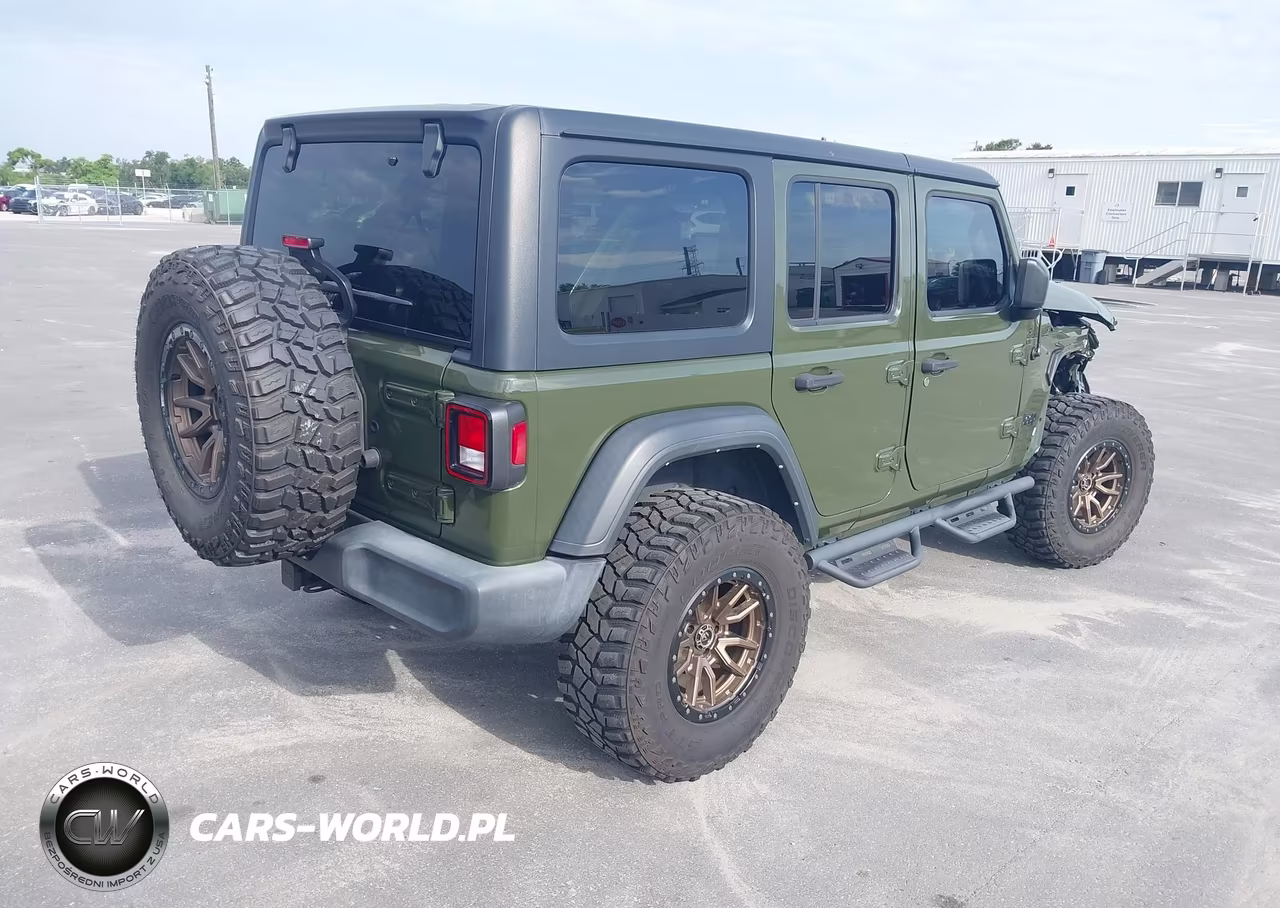 2021 Jeep Wrangler Unlimited Willys 4X4 VIN:1C4HJXDM8MW727282 - 4