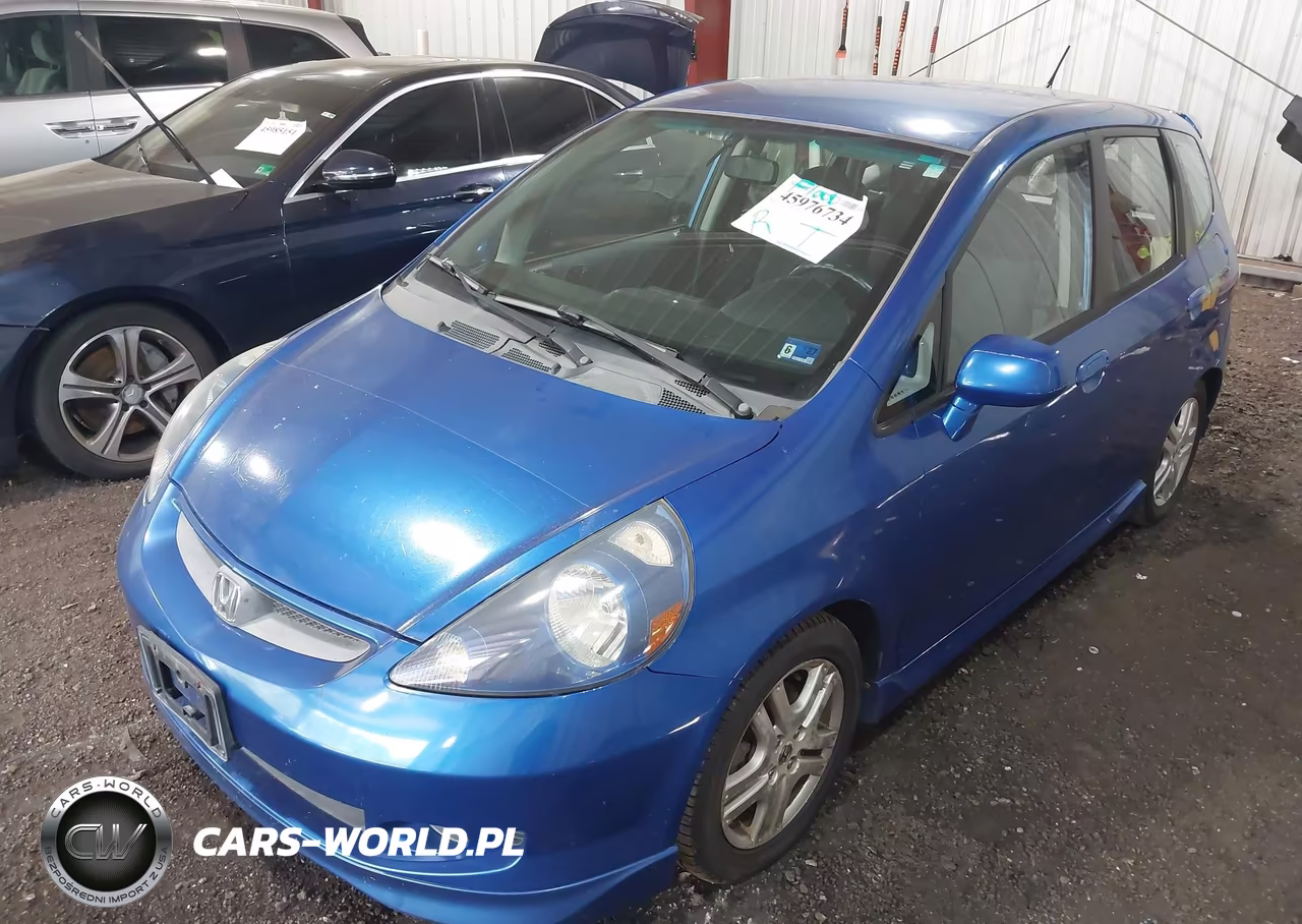 2007 Honda Fit Sport VIN:JHMGD38667S016844 - 2