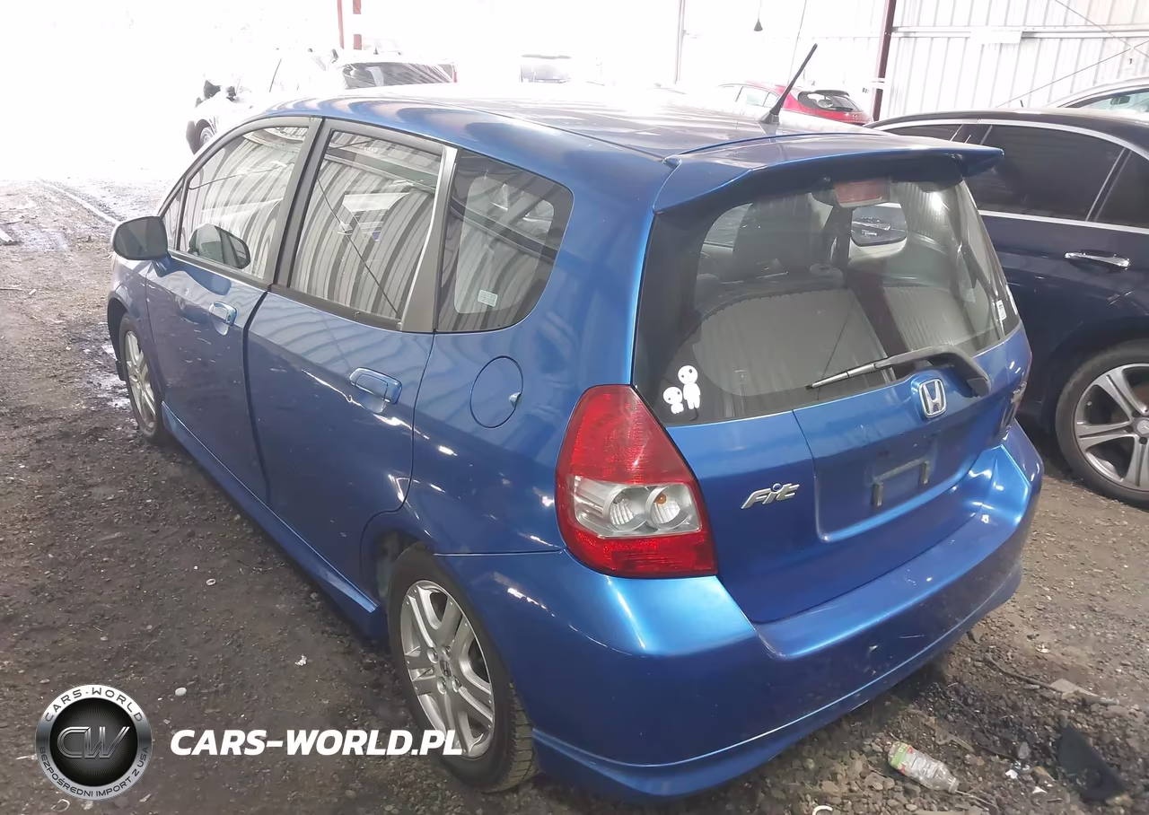 2007 Honda Fit Sport VIN:JHMGD38667S016844 - 3