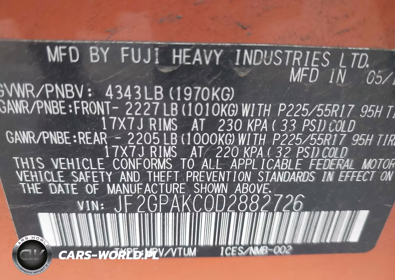 2013 Subaru Xv Crosstrek 2.0 Limited VIN:JF2GPAKC0D2882726 - 9