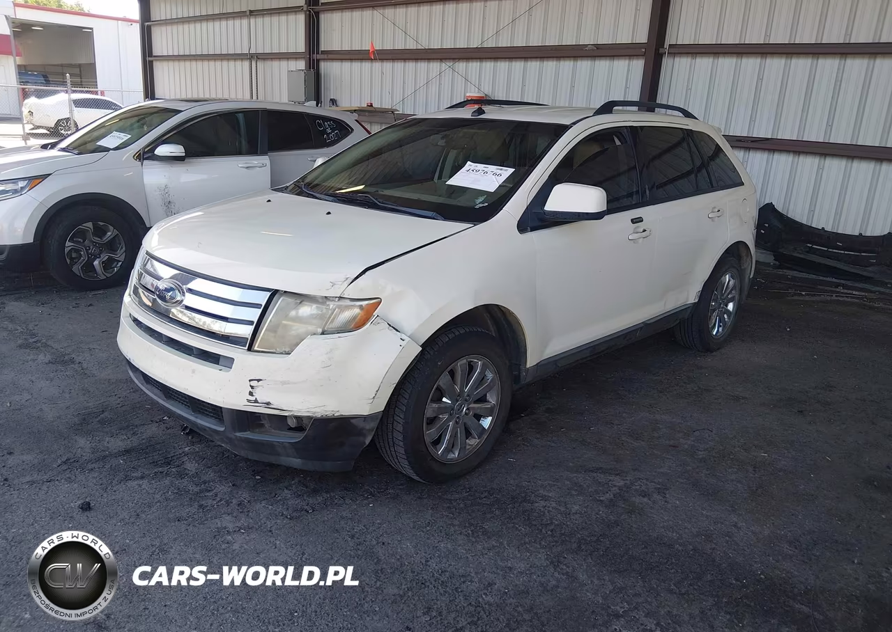 2007 Ford Edge Sel Plus VIN:2FMDK39C47BB33178 - 2
