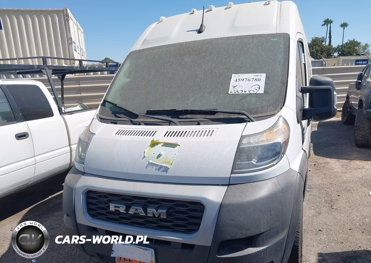 2022 Ram Promaster 3500 Cargo Van High Roof 159 Wb Ext VIN:3C6MRVJG6NE138311 - 12