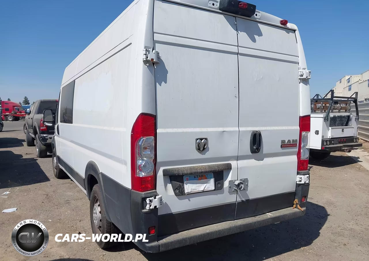 2022 Ram Promaster 3500 Cargo Van High Roof 159 Wb Ext VIN:3C6MRVJG6NE138311 - 3