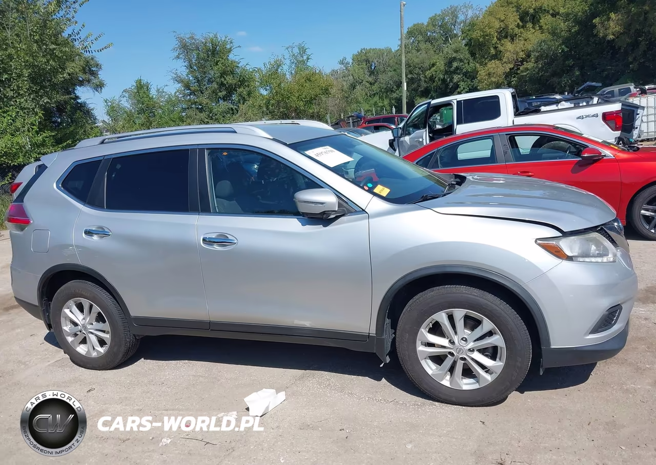 2015 Nissan Rogue Sv VIN:KNMAT2MV4FP580074 - 13