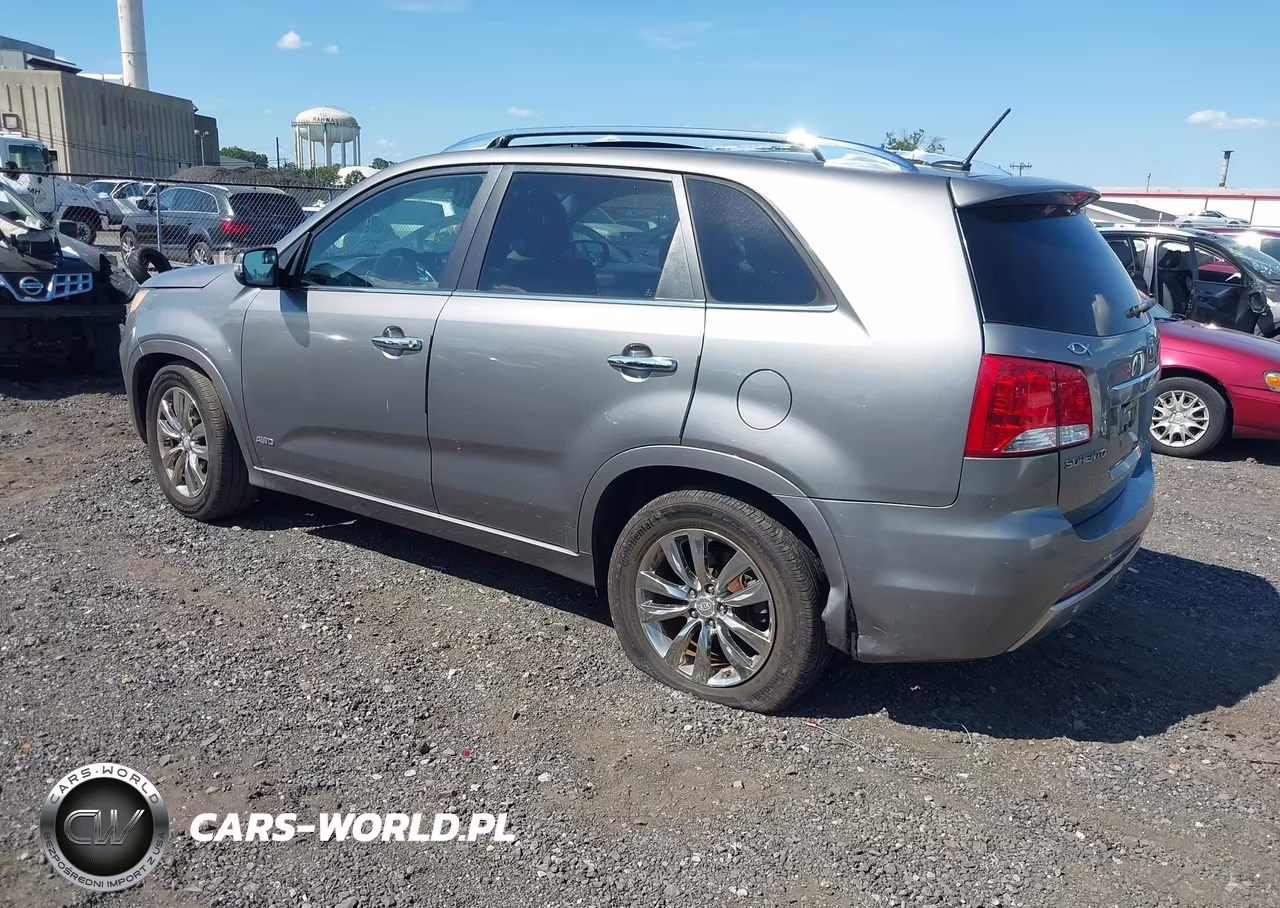 2011 Kia Sorento Sx V6 VIN:5XYKWDA22BG138036 - 3