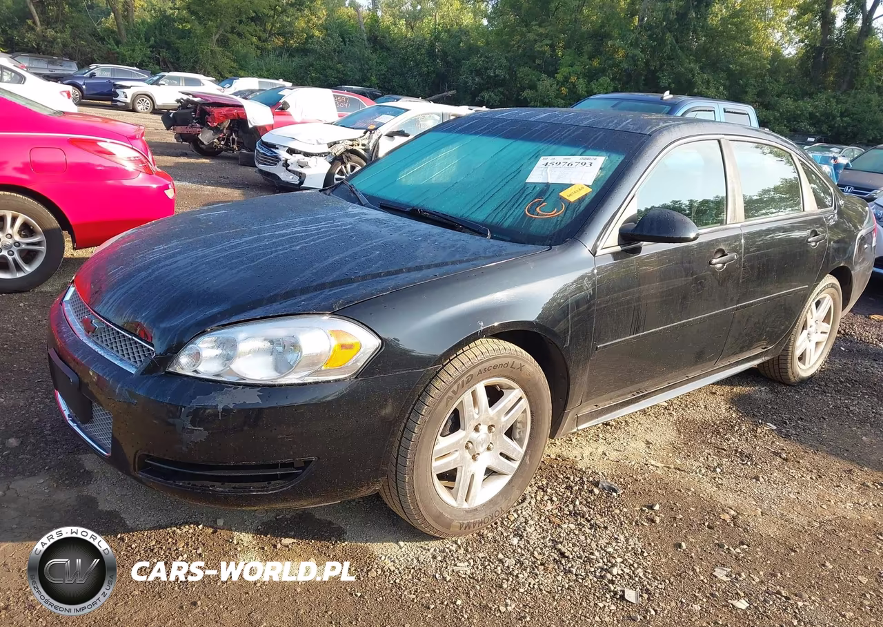 2013 Chevrolet Impala Lt VIN:2G1WG5E35D1260127 - 2
