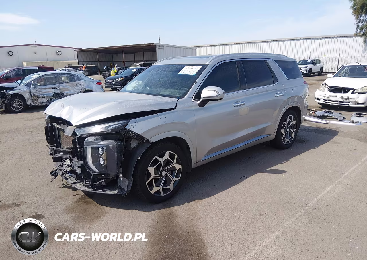 2022 Hyundai Palisade Calligraphy VIN:KM8R74HEXNU342691 - 2