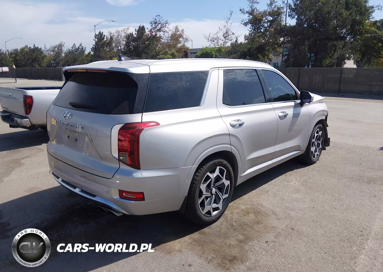 2022 Hyundai Palisade Calligraphy VIN:KM8R74HEXNU342691 - 4