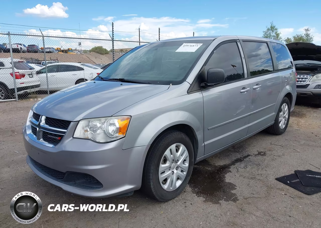 2015 Dodge Grand Caravan Se VIN:2C4RDGBG2FR533206 - 2