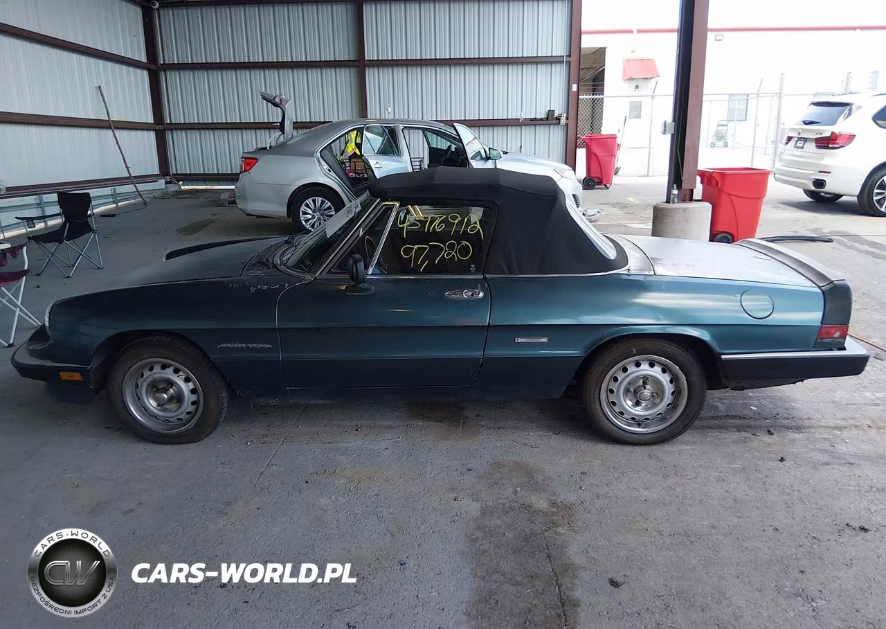 1986 Alfa Romeo Veloce 2000 Spider VIN:ZARBA5419G1036902 - 14