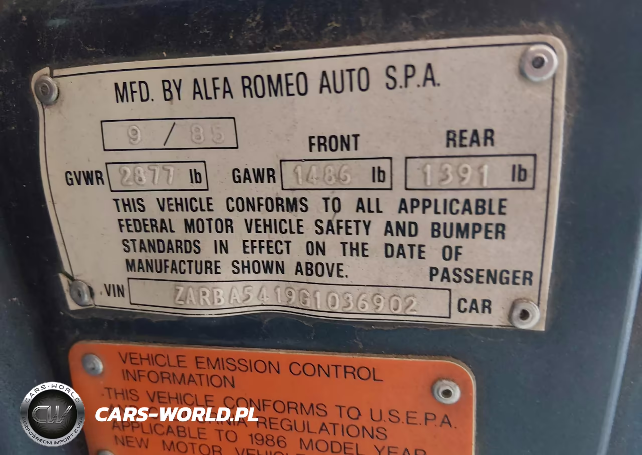 1986 Alfa Romeo Veloce 2000 Spider VIN:ZARBA5419G1036902 - 9