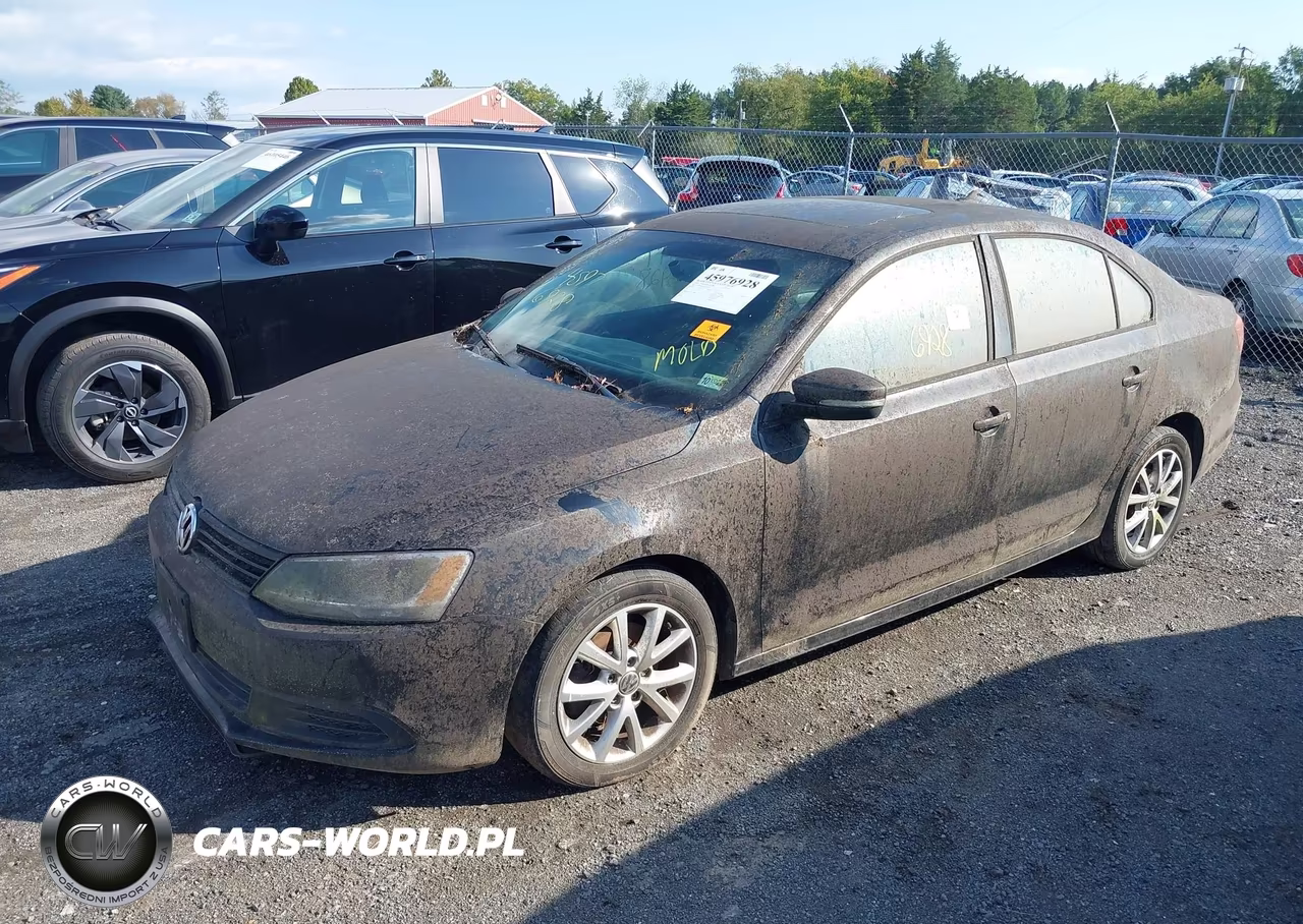 2012 Volkswagen Jetta 2.5L Se VIN:3VWDP7AJ4CM327237 - 2