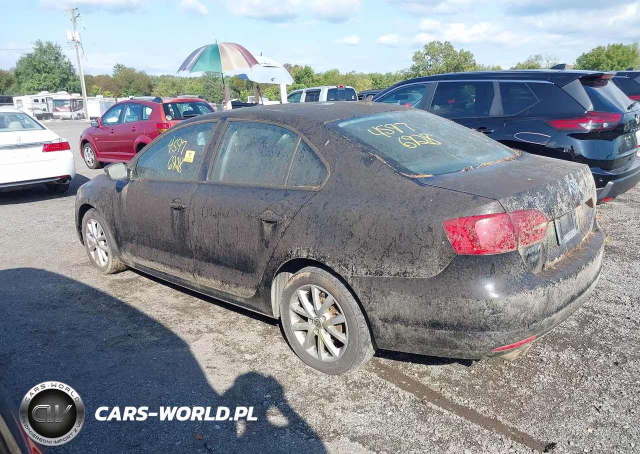 2012 Volkswagen Jetta 2.5L Se VIN:3VWDP7AJ4CM327237 - 3