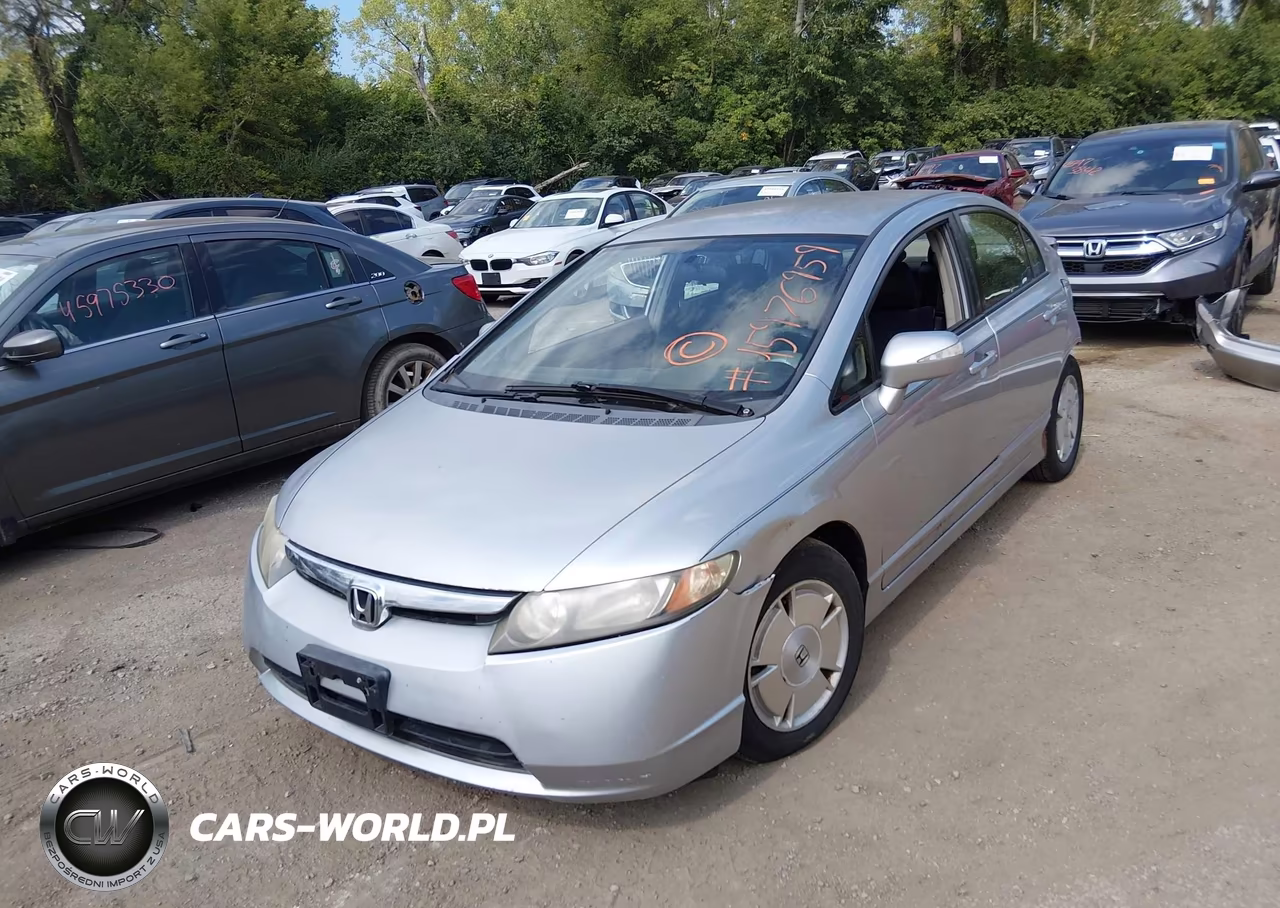 2007 Honda Civic Hybrid VIN:JHMFA36217S008381 - 2