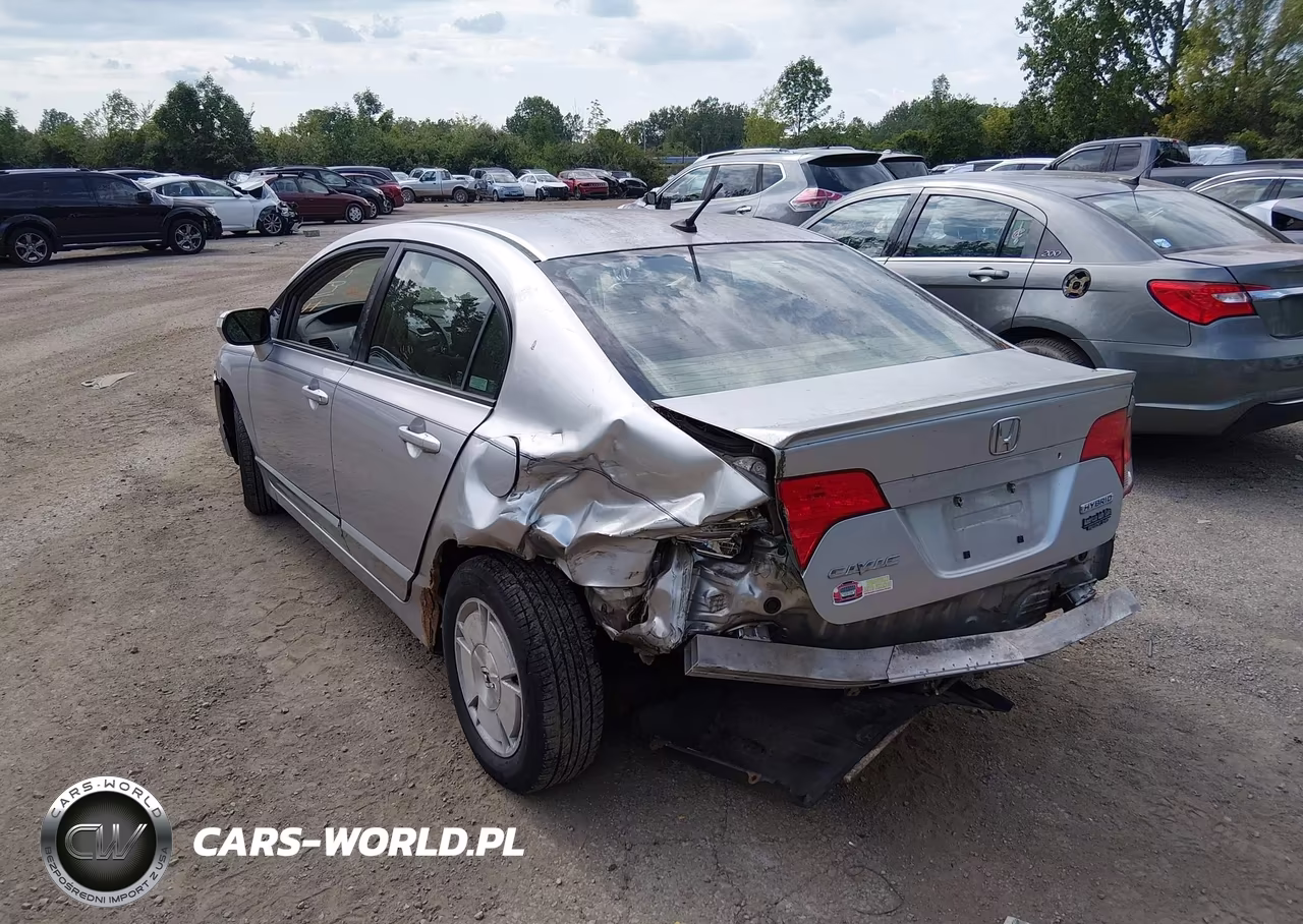 2007 Honda Civic Hybrid VIN:JHMFA36217S008381 - 3