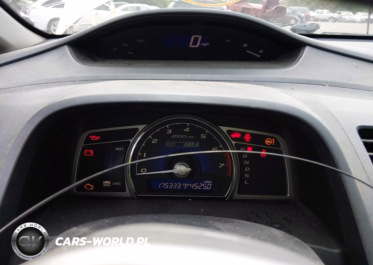 2007 Honda Civic Hybrid VIN:JHMFA36217S008381 - 7