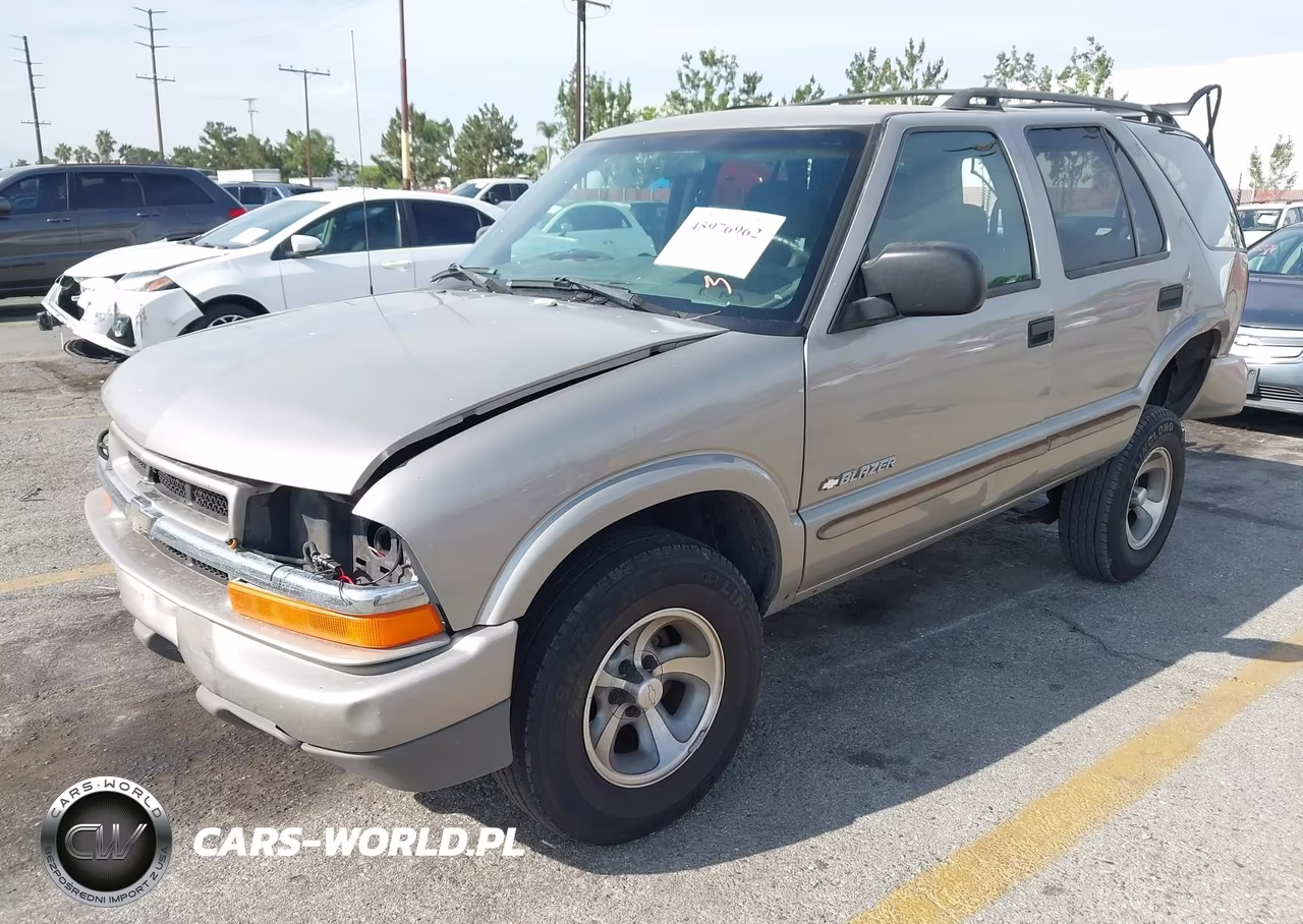 2004 Chevrolet Blazer Ls VIN:1GNCS13X84K117834 - 2