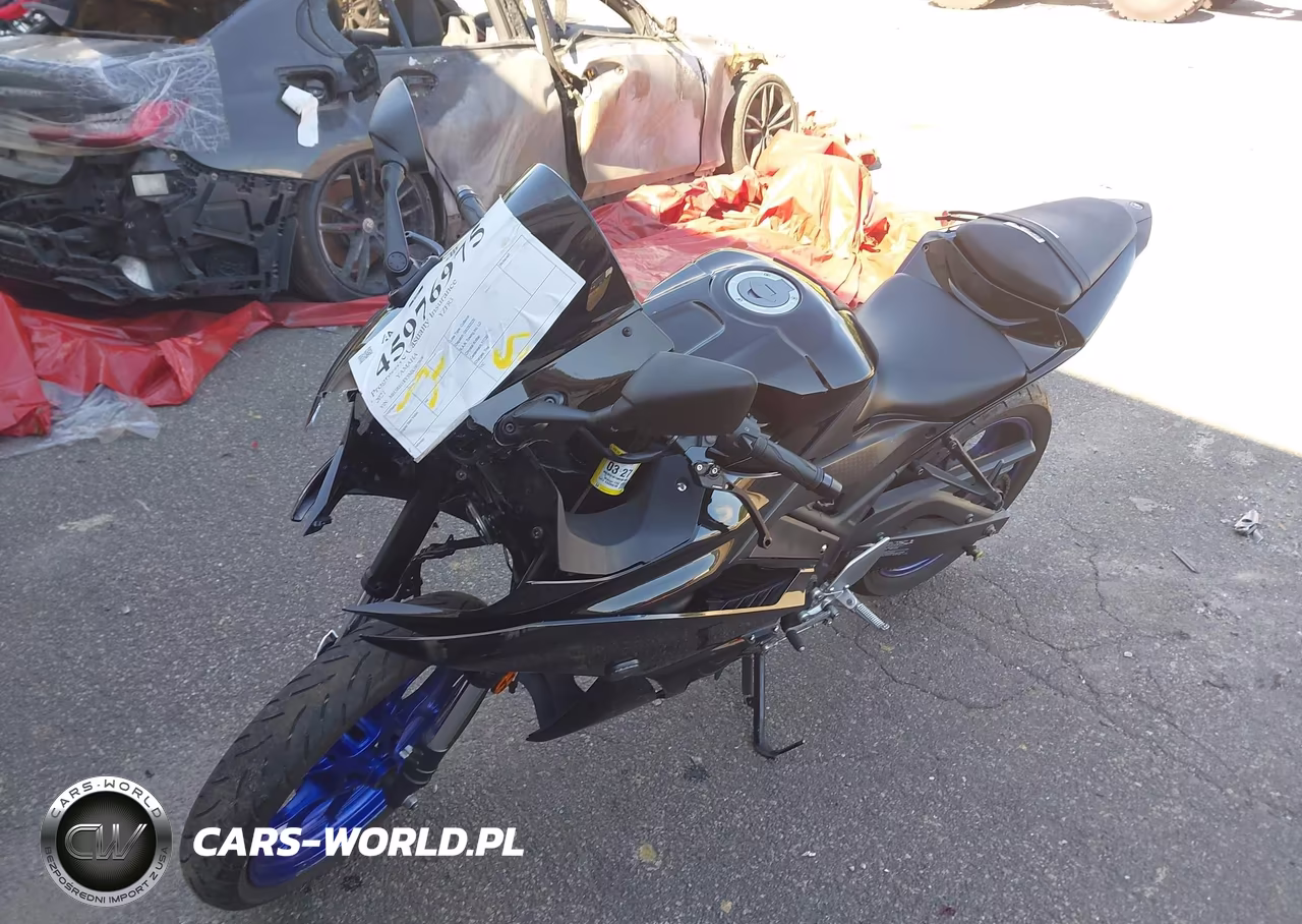 2021 Yamaha Yzfr3 A VIN:MH3RH18Y5MK007828 - 2