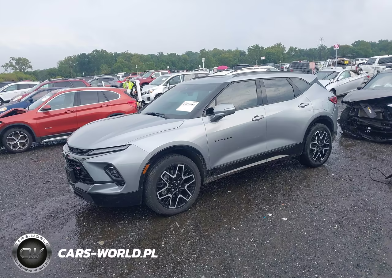 2025 Chevrolet Blazer Awd Rs VIN:3GNKBKRS3SS135351 - 2