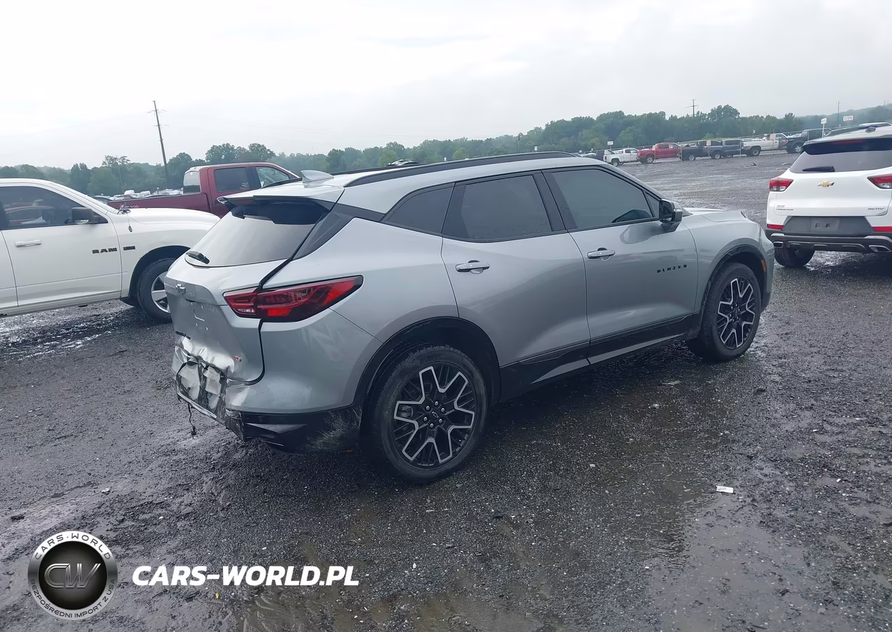 2025 Chevrolet Blazer Awd Rs VIN:3GNKBKRS3SS135351 - 4