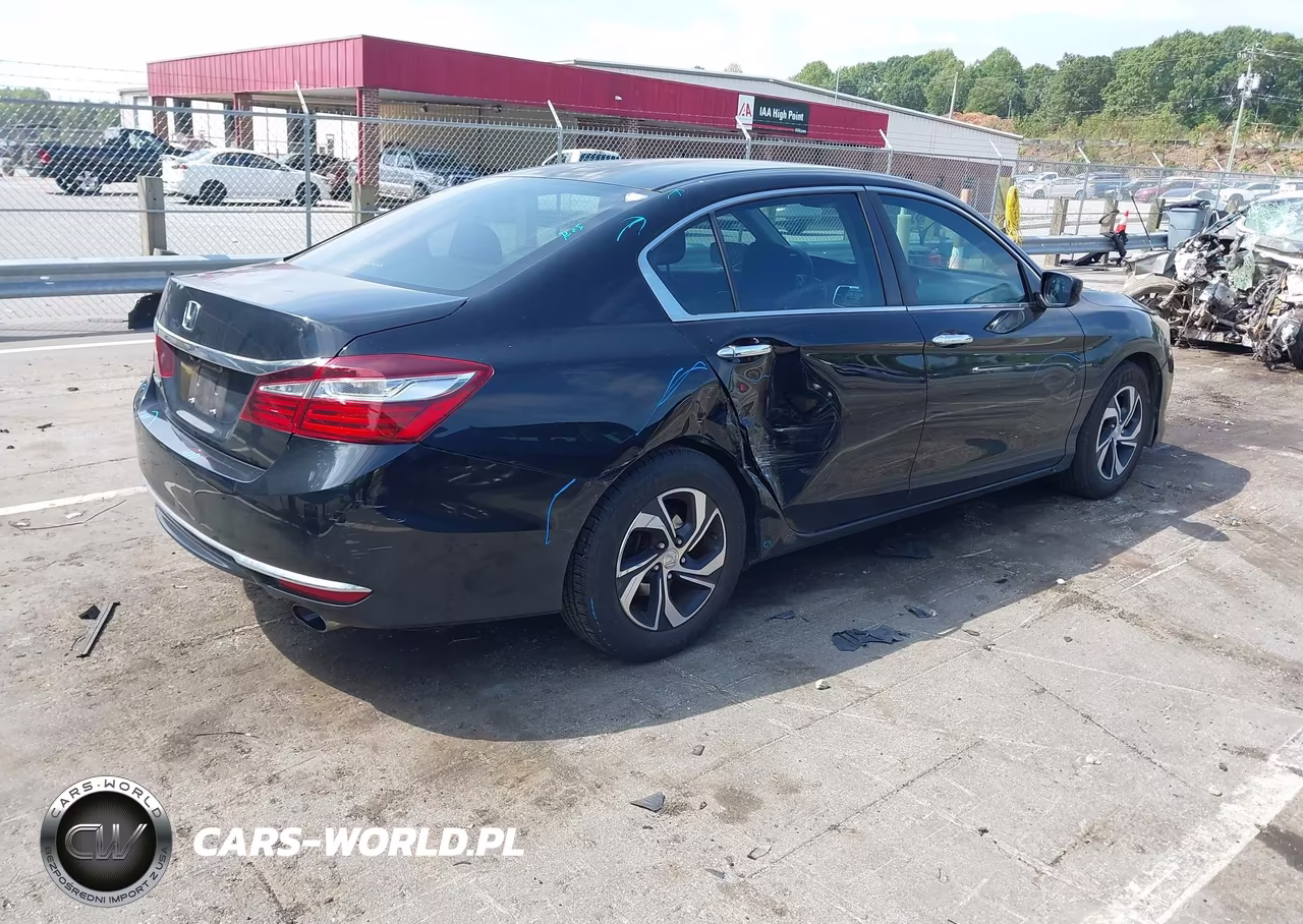 2016 Honda Accord Lx VIN:1HGCR2F34GA101130 - 4