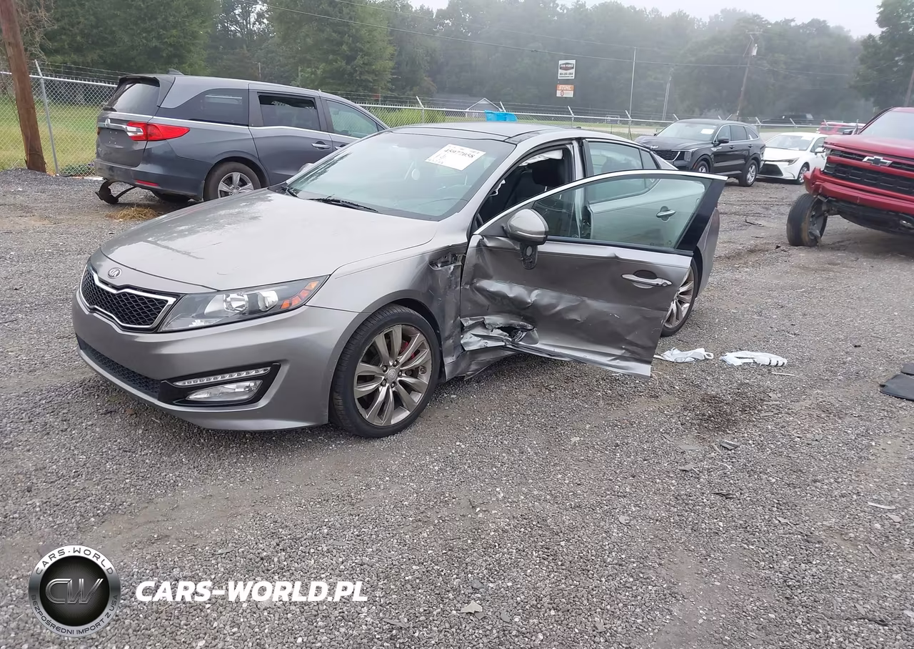 2013 Kia Optima Sx VIN:5XXGR4A63DG102315 - 2