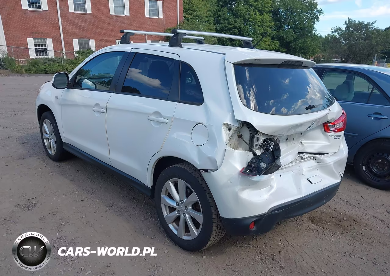 2014 Mitsubishi Outlander Sport Es VIN:4A4AP3AU7EE029758 - 3