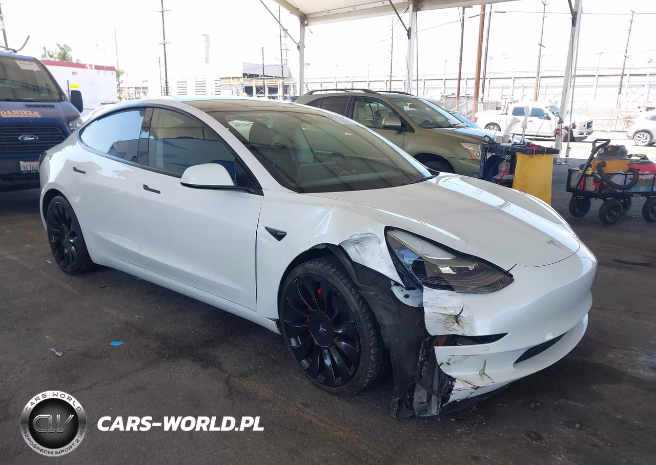 2022 Tesla Model 3 Long Range Dual Motor All-Wheel Drive VIN:5YJ3E1EB0NF126527 - 1