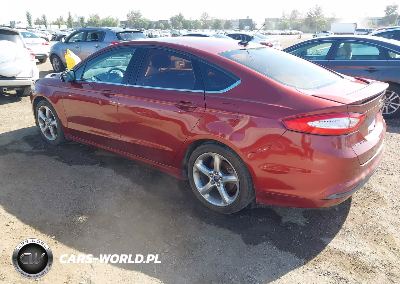 2014 Ford Fusion Se VIN:3FA6P0HD7ER220343 - 3