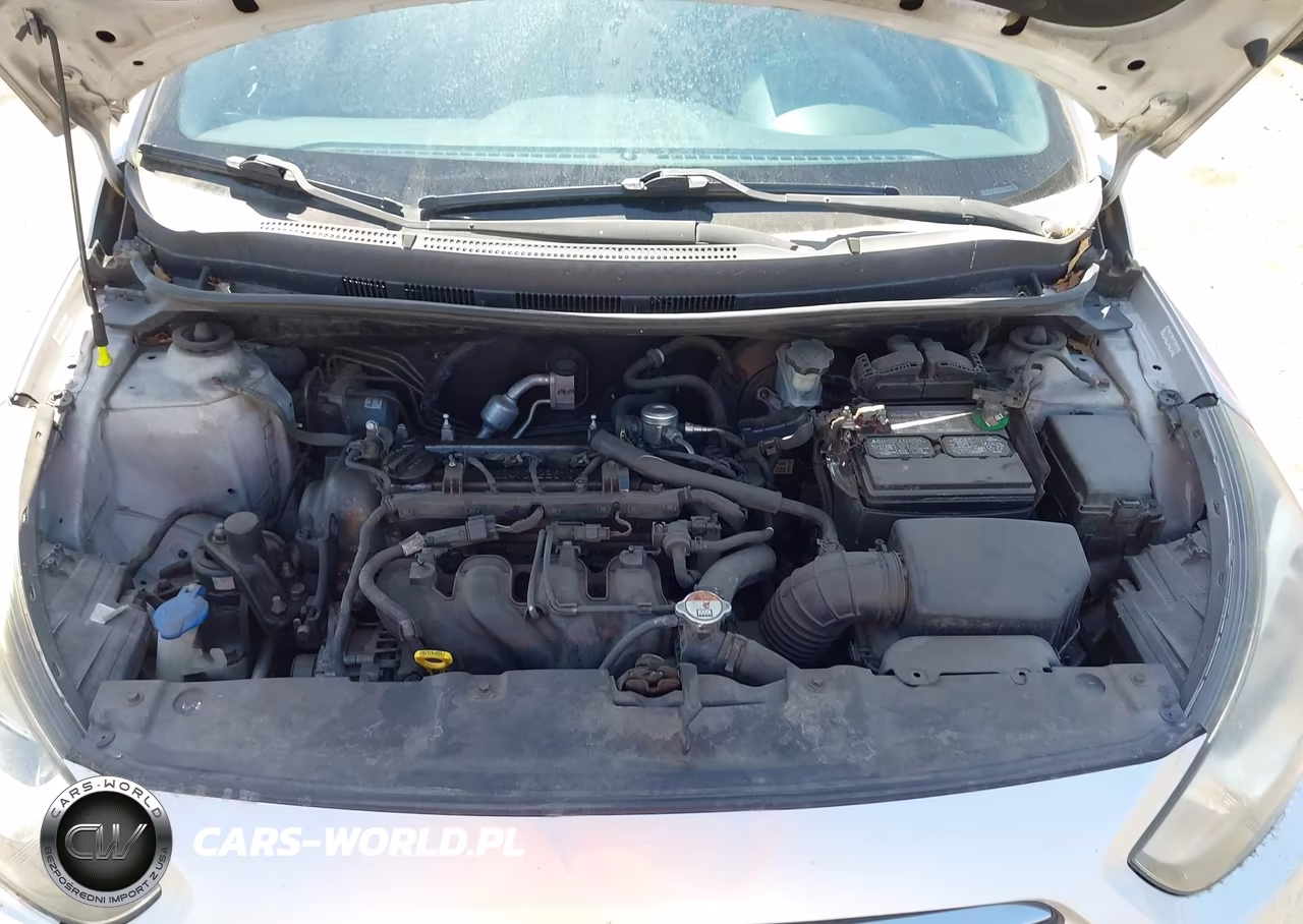 2012 Hyundai Accent Gls VIN:KMHCT4AE3CU143314 - 10
