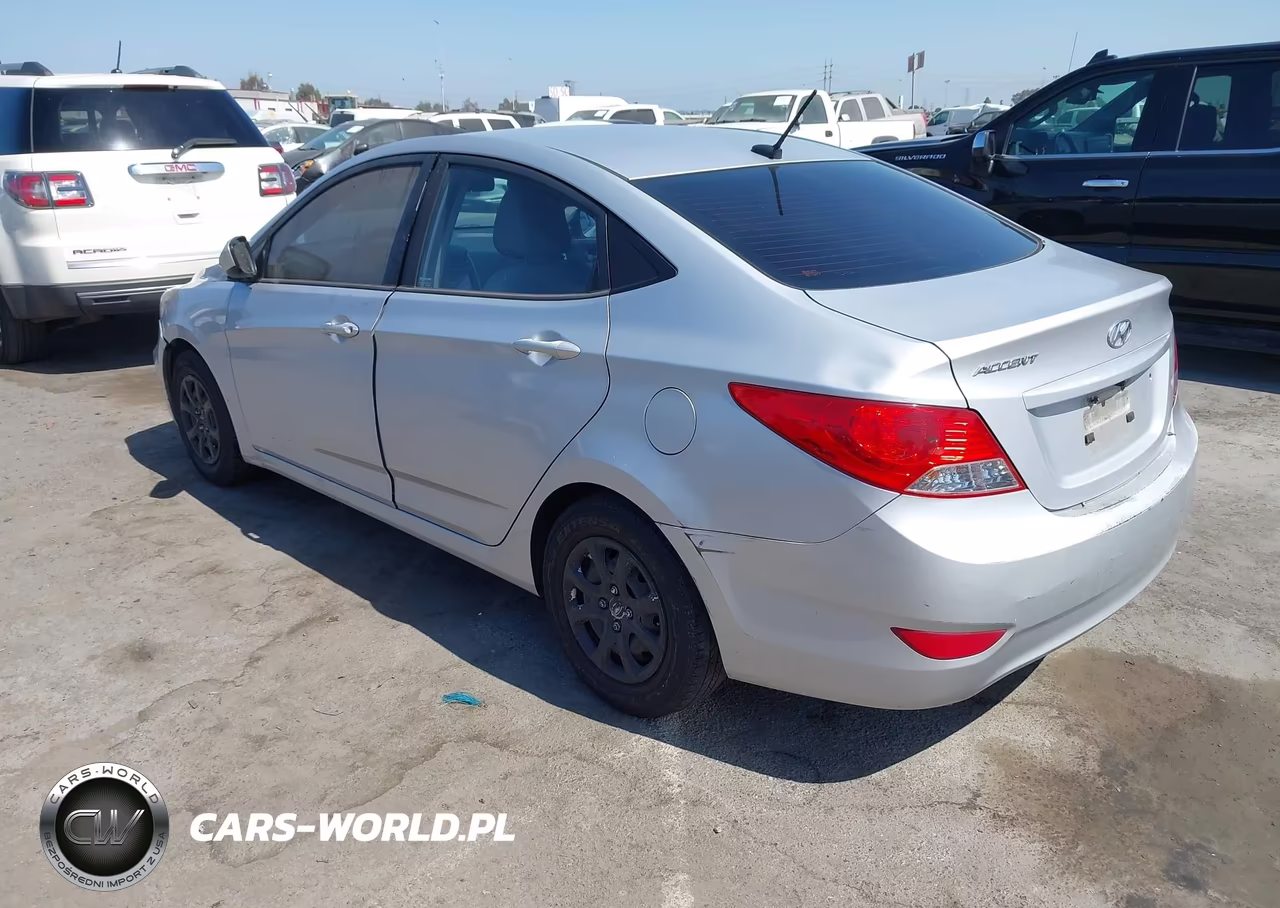 2012 Hyundai Accent Gls VIN:KMHCT4AE3CU143314 - 3