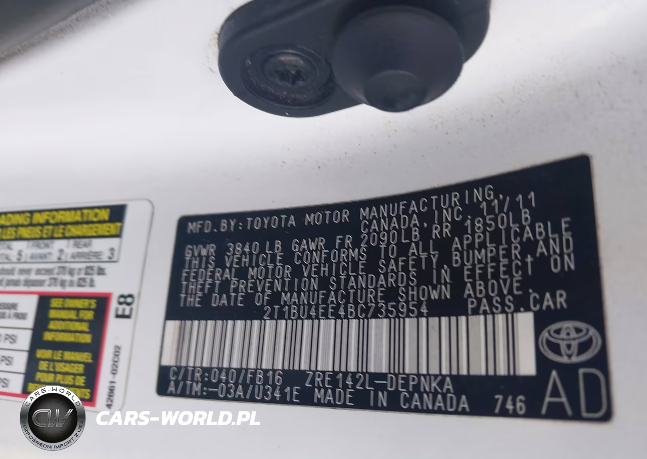 2011 Toyota Corolla Le VIN:2T1BU4EE4BC735954 - 9