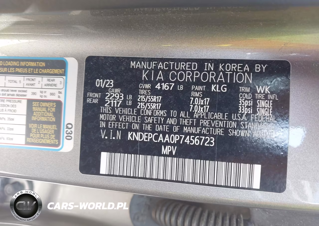 2023 Kia Seltos Lx VIN:KNDEPCAA0P7456723 - 9