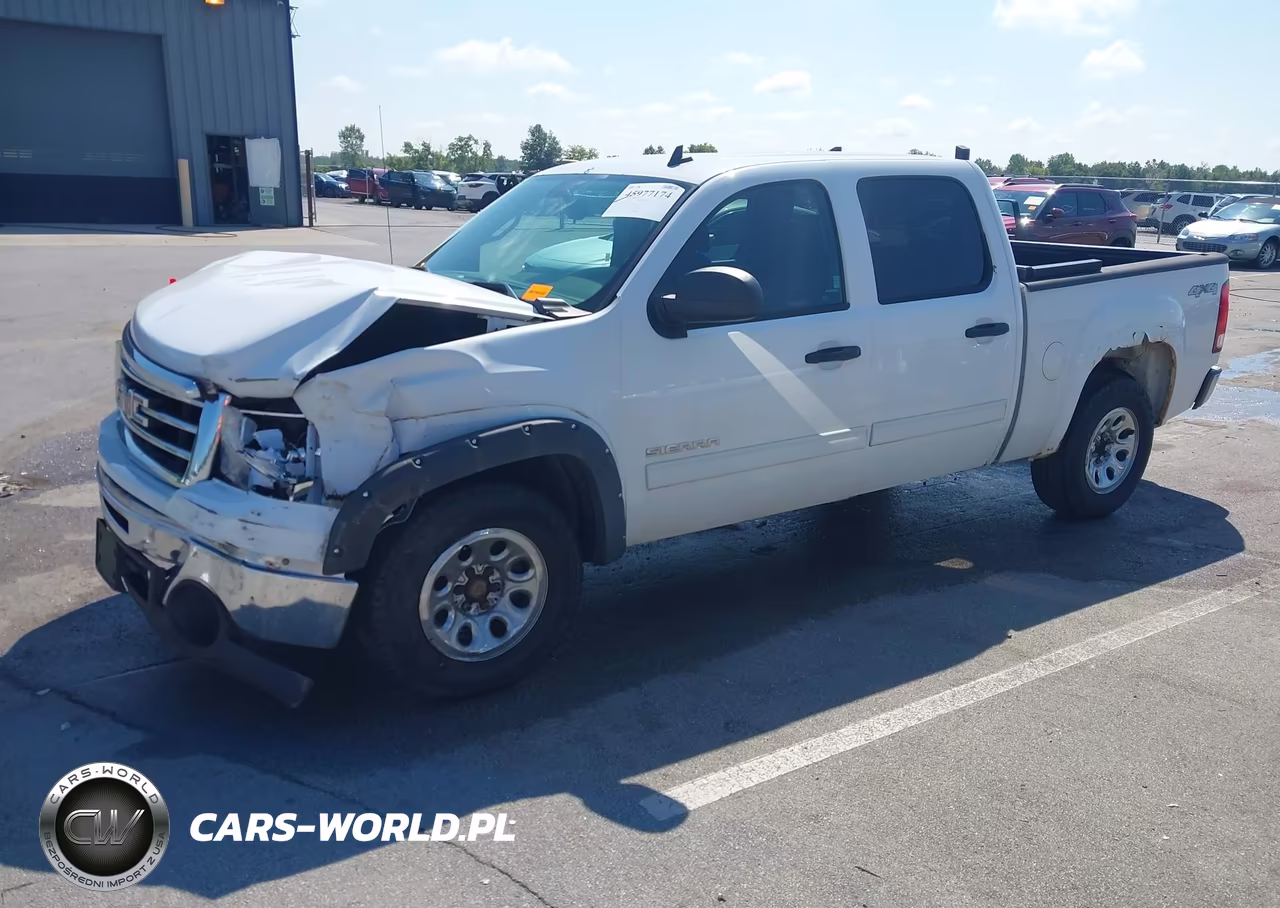 2013 GMC Sierra 1500 Sl VIN:3GTP2UEA1DG333410 - 2