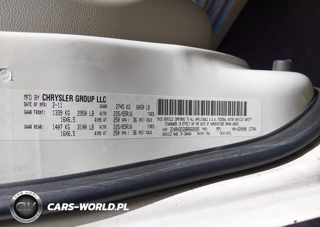 2011 Dodge Grand Caravan Mainstreet VIN:2D4RN3DG9BR668585 - 9