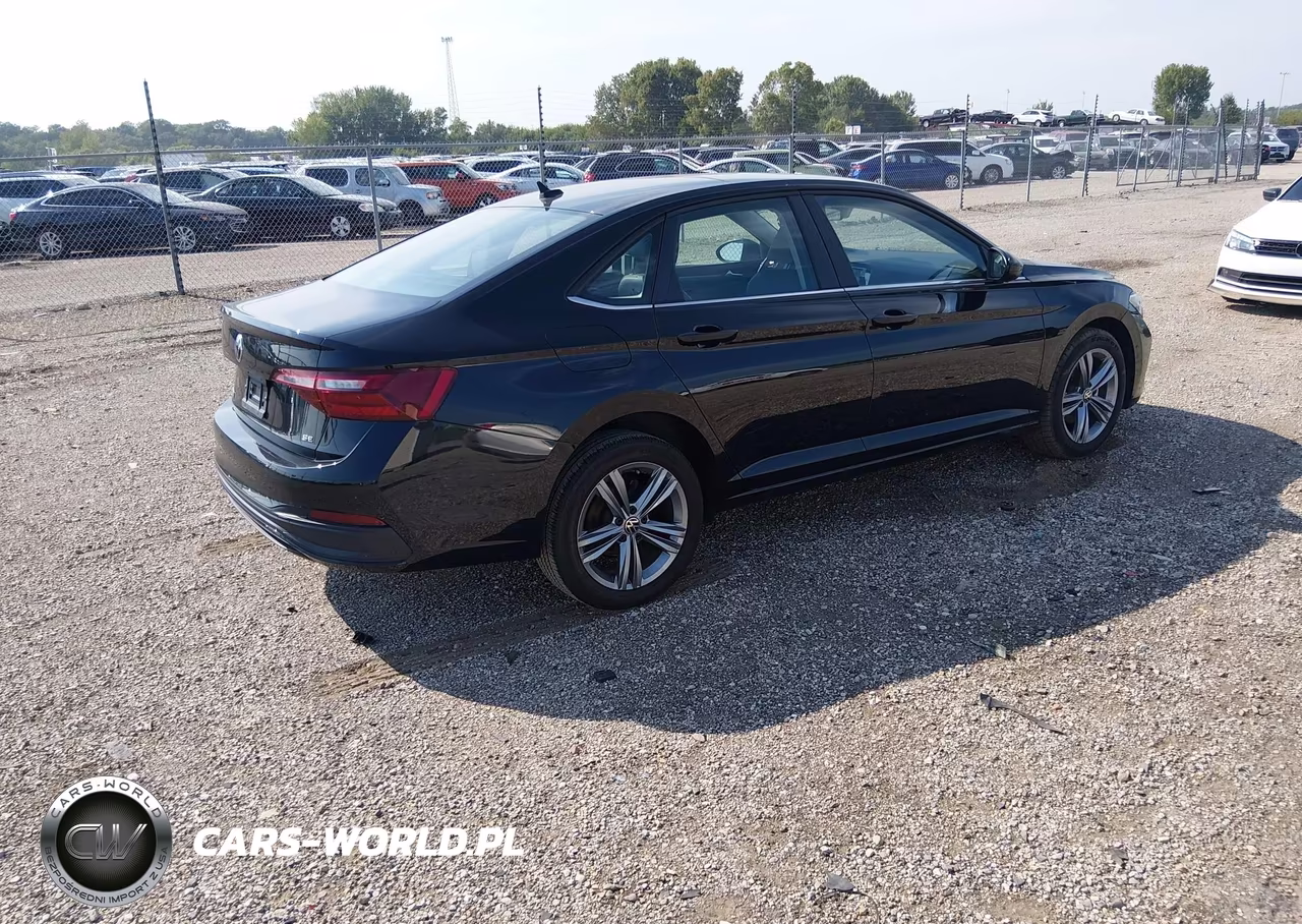 2024 Volkswagen Jetta 1.5T Se VIN:3VW7M7BU7RM004520 - 4