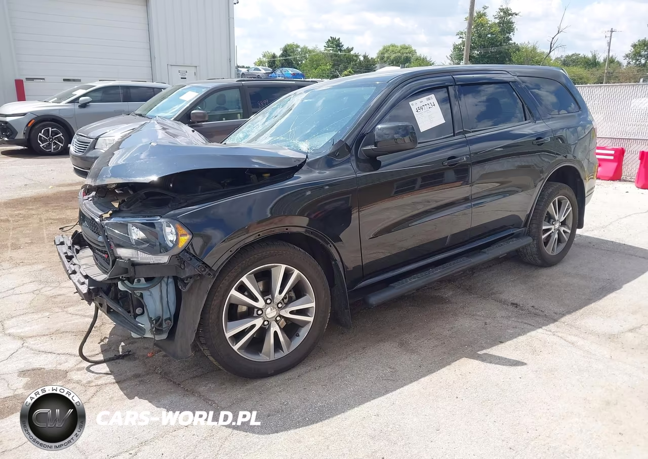 2013 Dodge Durango Sxt VIN:1C4RDJAG1DC697227 - 2
