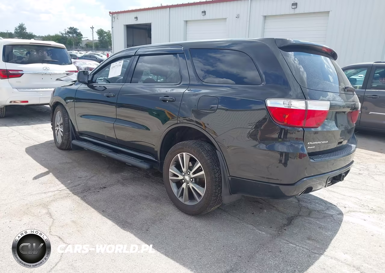 2013 Dodge Durango Sxt VIN:1C4RDJAG1DC697227 - 3