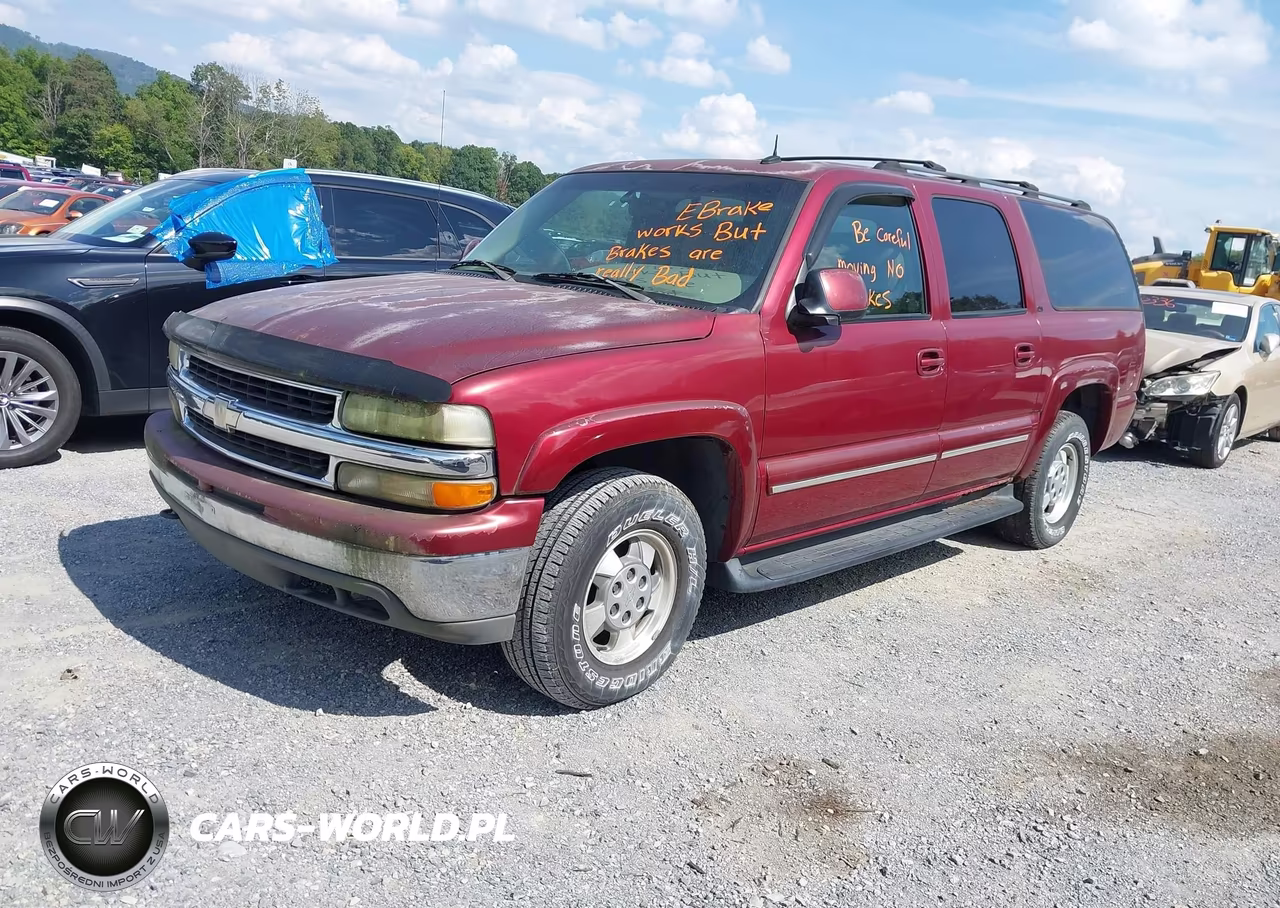 2002 Chevrolet Suburban 1500 Lt VIN:1GNFK16ZX2J280790 - 2
