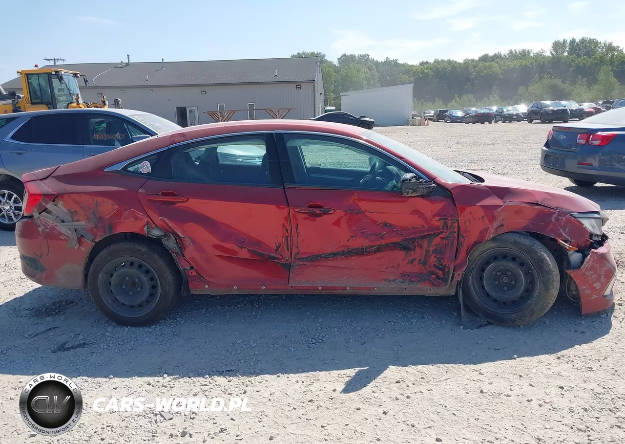 2020 Honda Civic Lx VIN:19XFC2F68LE027046 - 13