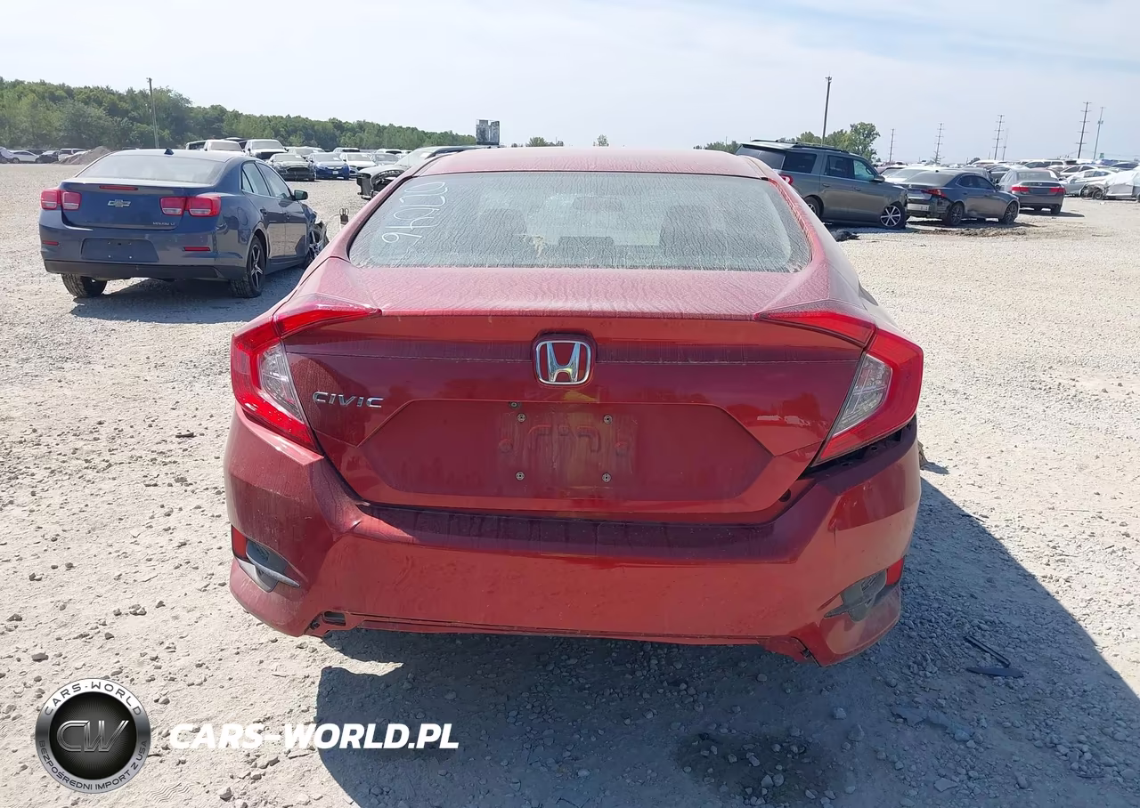 2020 Honda Civic Lx VIN:19XFC2F68LE027046 - 16
