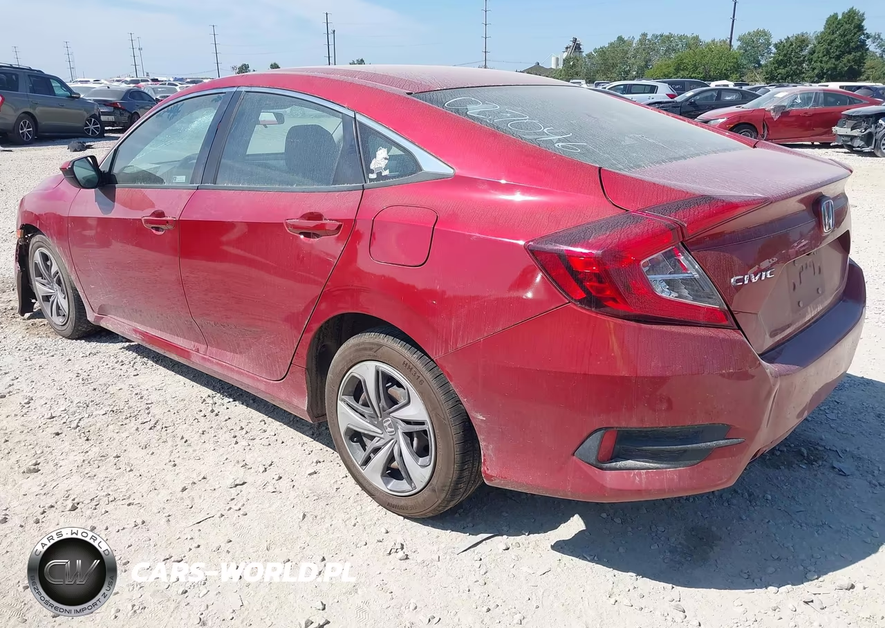 2020 Honda Civic Lx VIN:19XFC2F68LE027046 - 3