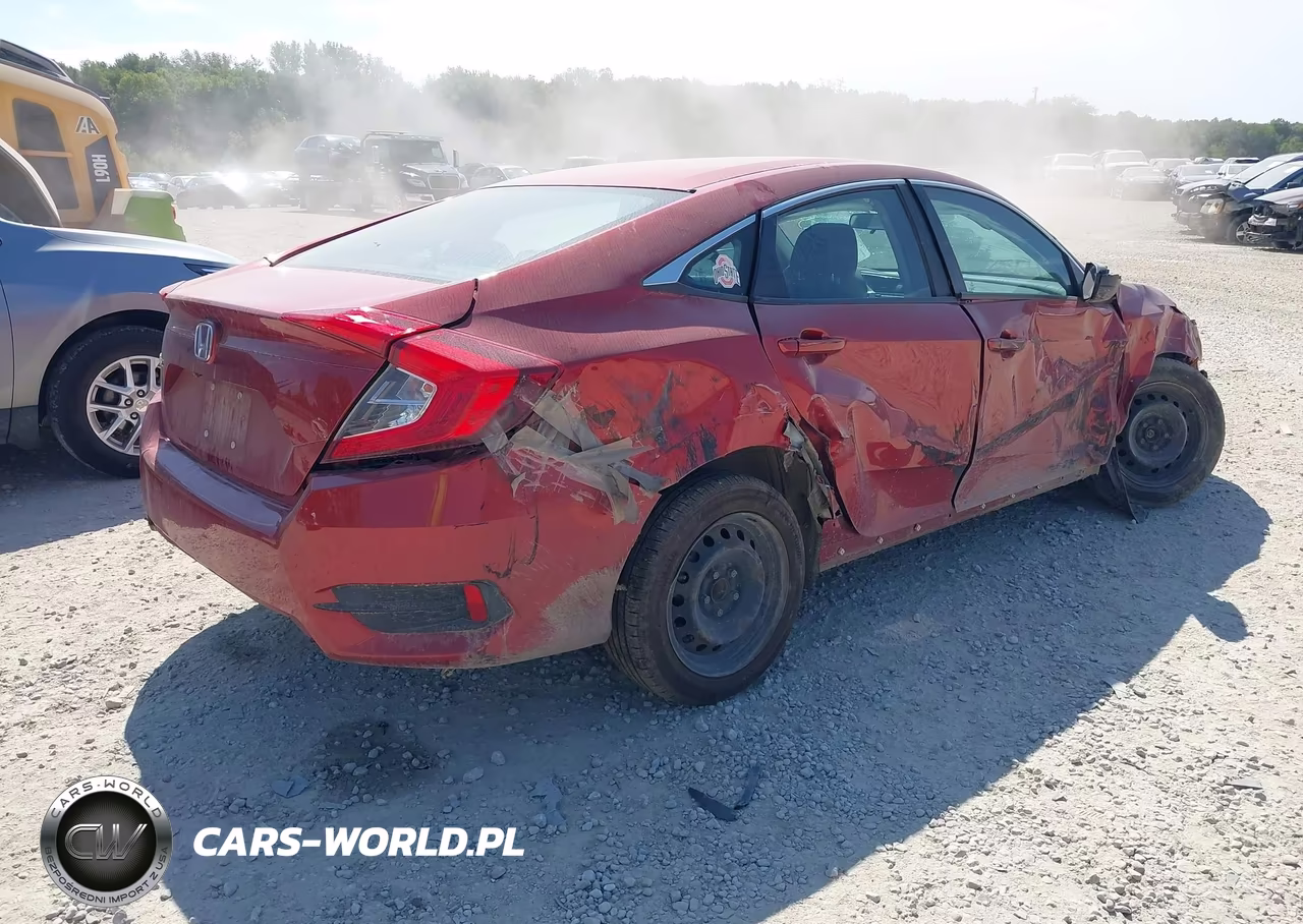 2020 Honda Civic Lx VIN:19XFC2F68LE027046 - 4