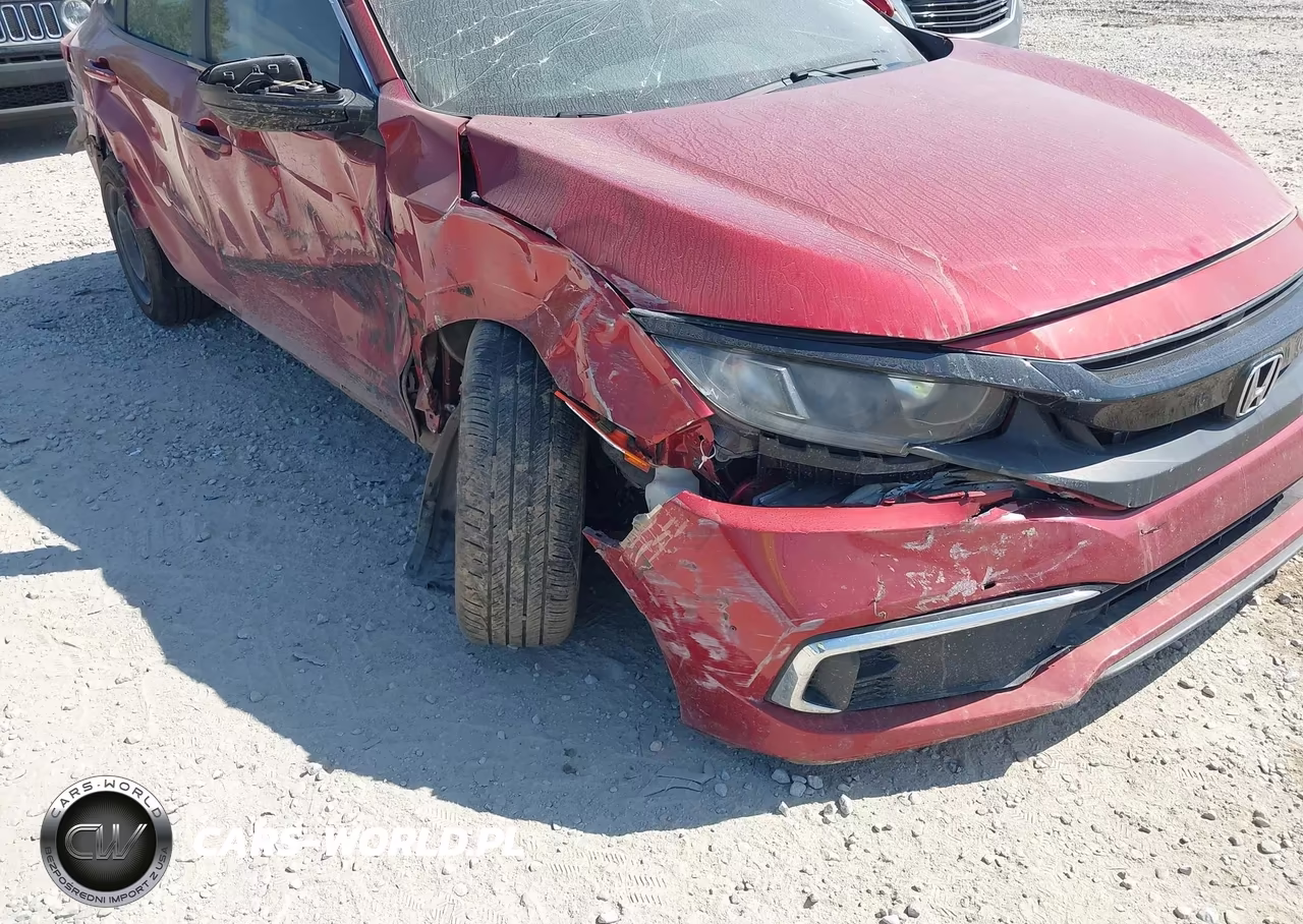 2020 Honda Civic Lx VIN:19XFC2F68LE027046 - 6