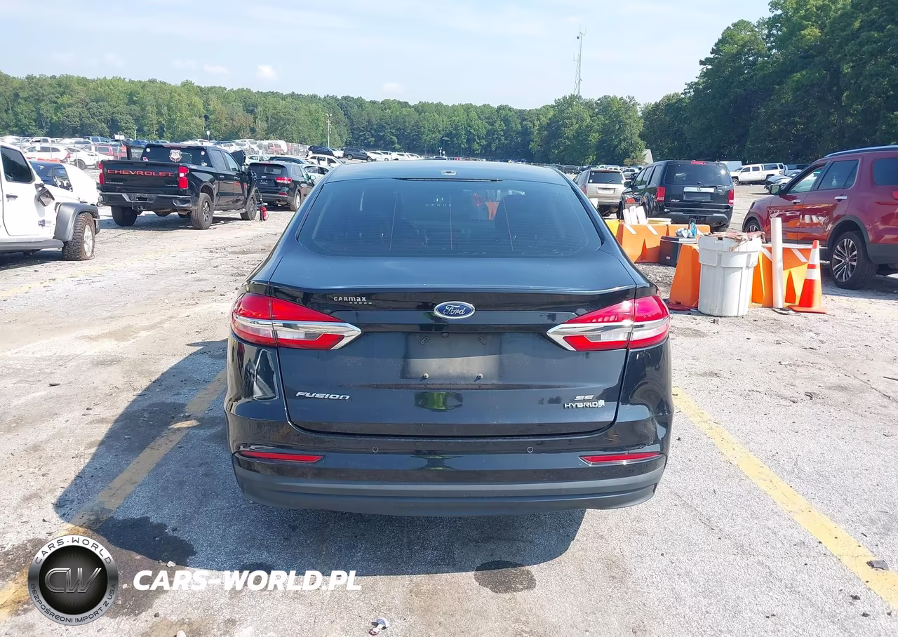 2019 Ford Fusion Hybrid Se VIN:3FA6P0LU1KR109208 - 16