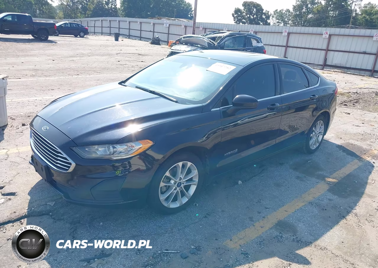 2019 Ford Fusion Hybrid Se VIN:3FA6P0LU1KR109208 - 2